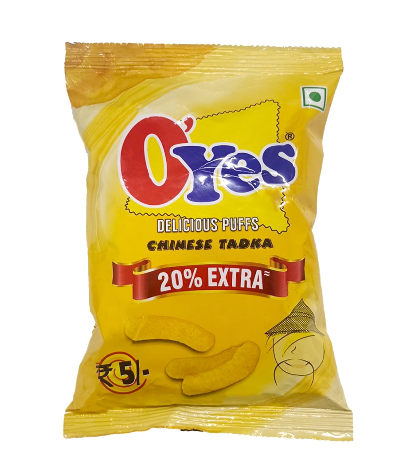 OYES DELICIOUS CHINESE TADKA PUFFS | MUNCHIE MART