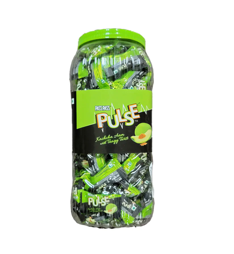 PULSE | KACCHA AAM TANGY CANDY | PACK OF 20 | MUNCHIE MART