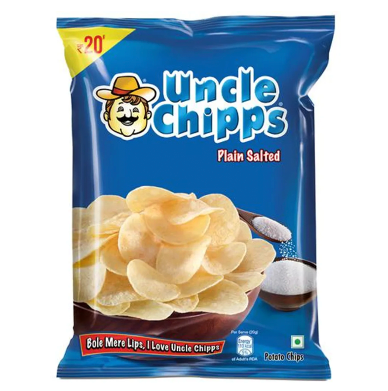 UNCLE CHIPS PLAIN SALTED | MUNCHIE MART